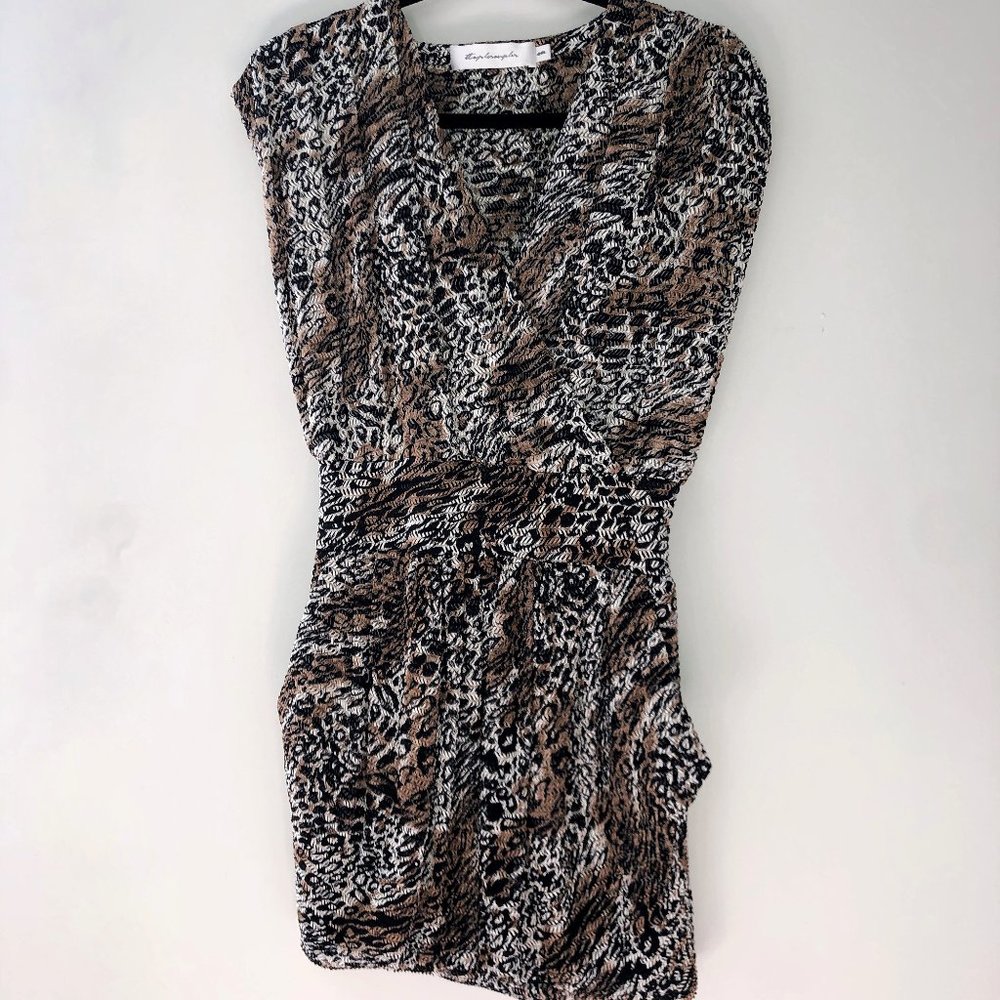VINTAGE LEOPARD DRESS